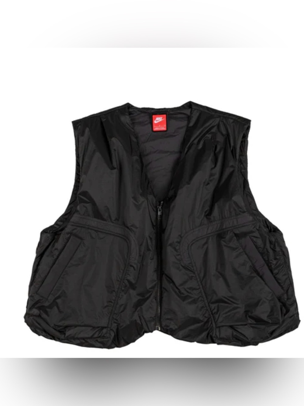 Nike Men’s Loose Fit Black Utility Vest Size M New With Tags $180 Retail